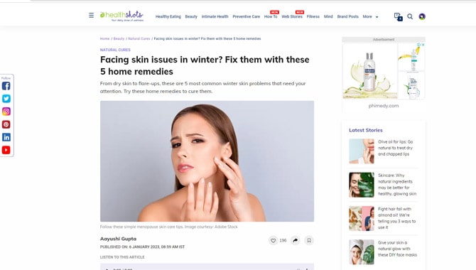Facing skin issues in winter? Fix them with these 5 home remedies