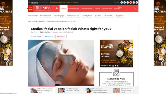 Medical facial vs salon facial: What's right for you?