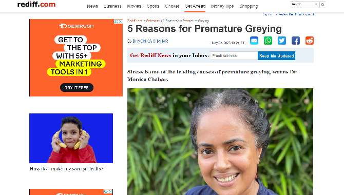 5 Reasons for Premature Greying